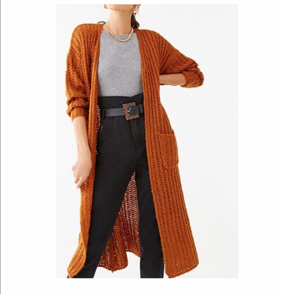 Forever 21 Longline Knit Cardigan 🧶